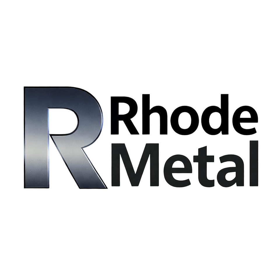 Rhode metal logo